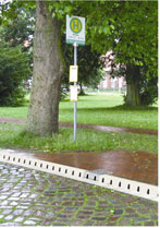 马路路边路沿石排水沟