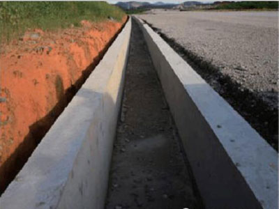 传统排水沟工程效果图