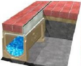 排水沟引洪装置图