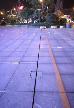 缝隙式排水沟效果图