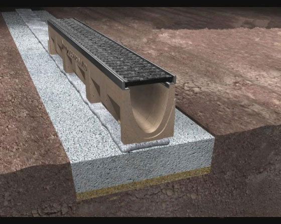 成品排水沟沟槽开挖