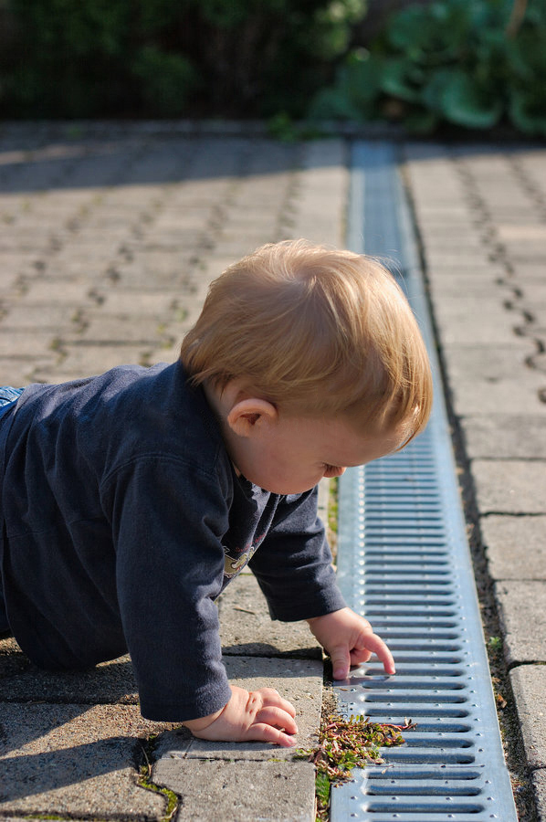 不锈钢格栅排水沟实例