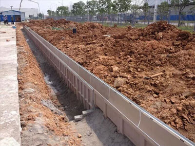 线性U型槽排水沟施工